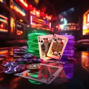 Responsible gaming reminders beside a mobile entertainment platform